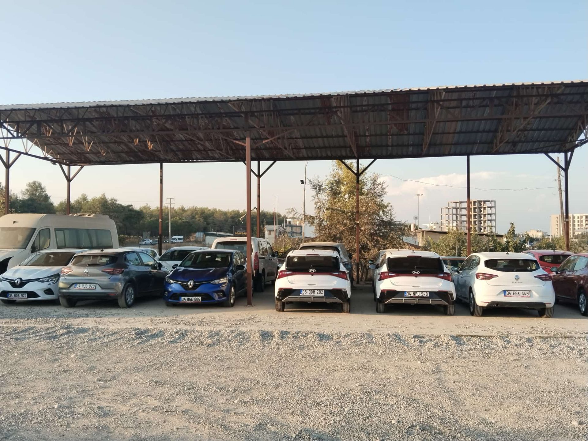 Kapalı otopark alanı